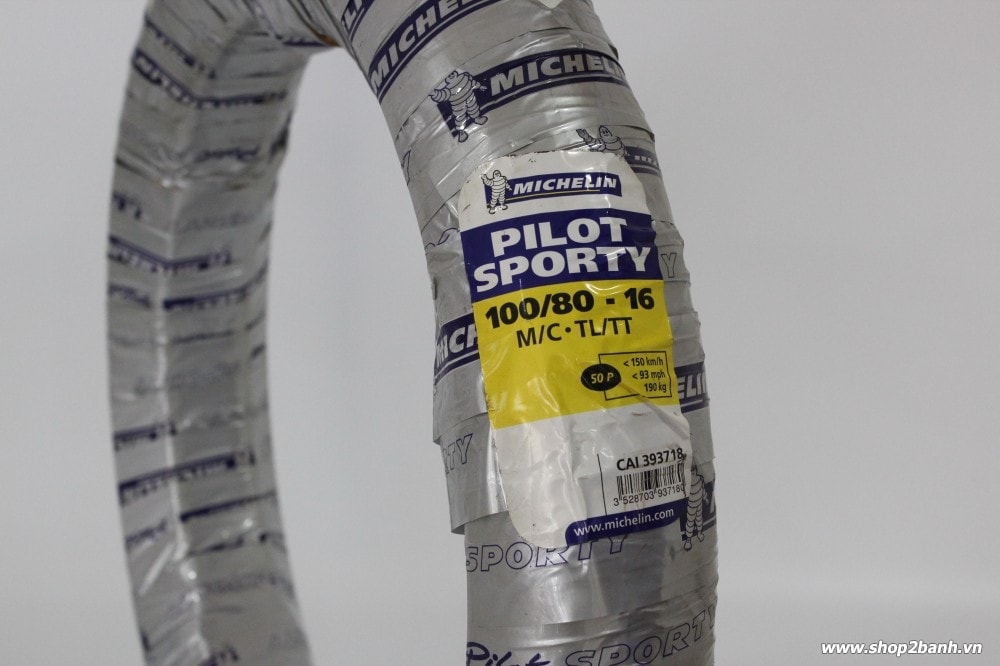 Lên vỏ michelin cho nouvo 5 size lớn 10080 được không - 2