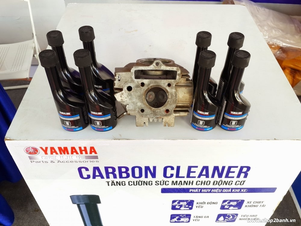 Yamalube carbon cleaner phép màu cho chiến mã của bạn - 1