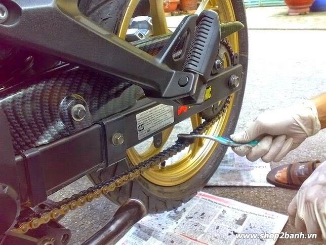 Hướng dẫn vệ sinh sên xe exciter 150 đúng cách - 2