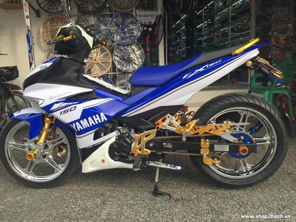 Exciter 150 lên full đồ chơi nổi bật của biker kiên giang - 1