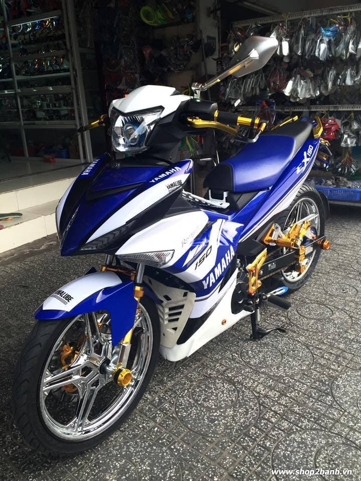 Exciter 150 lên full đồ chơi nổi bật của biker kiên giang - 3