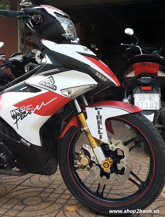 Exciter 150 lên đầy đồ chơi trang trí đẹp mắt tại sài gòn - 10