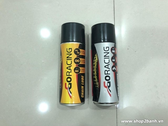 Chai xịt bôi trơn sên goracing - 4