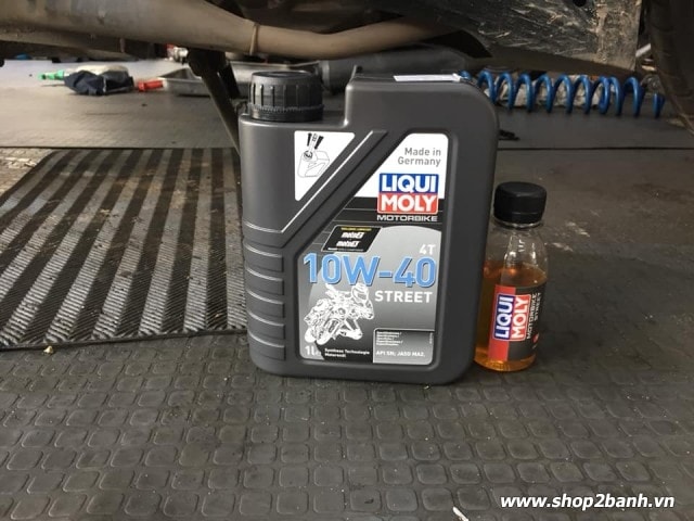 Nhớt liqui moly motorbike street 4t 10w40 1l - 2