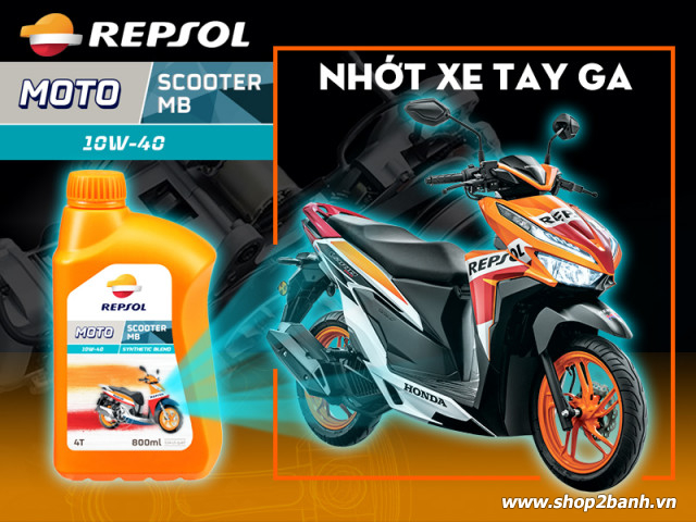 Repsol moto scooter mb 10w40 - dầu nhớt chuyên dụng cho xe 32 Win game nhà cái trực tuyến - 1