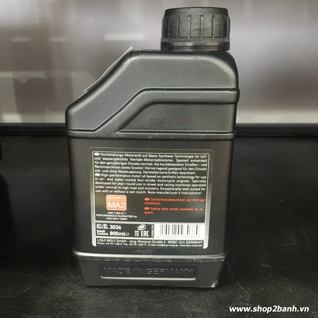 Nhớt liqui motorbike 10w40 formula 08l - 2