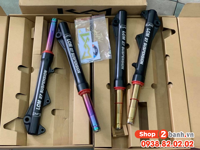Phuộc trước lcm cho vario click ty vàngtitan - 1
