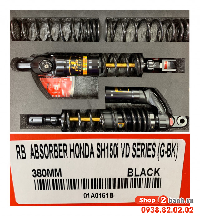 Phuộc rcb vd ty vàng cho shvn chính hãng - 1
