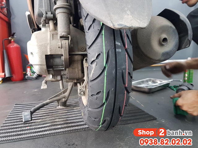 Vỏ dunlop d307 size 10090-10 - 1