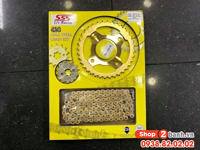 Cách thay nhông sên dĩa xe máy phổ thông wave dream - 3