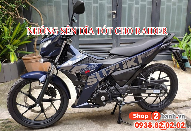 Chọn mua nhông sên dĩa xe raider nên thay loại nào tốt - 1