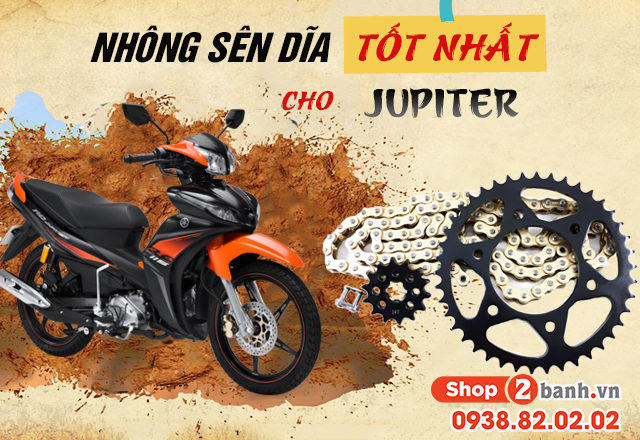 Chọn mua nhông sên dĩa xe jupiter nên thay loại nào tốt - 1