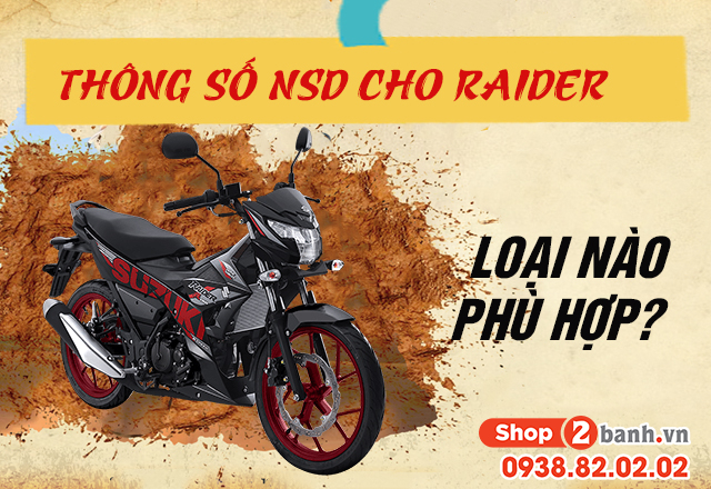 Thông số nhông sên dĩa raider bao nhiêu thay loại nào phù hợp - 1
