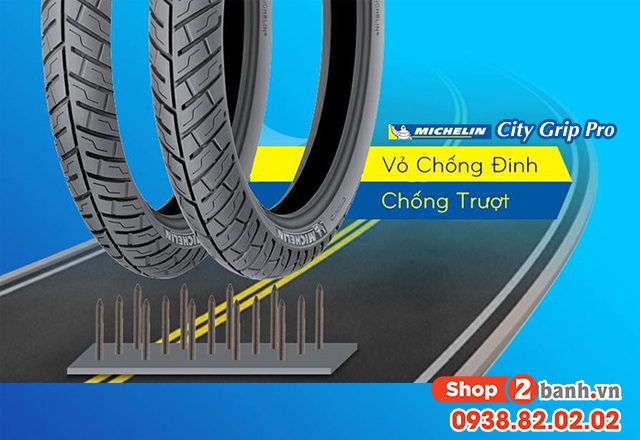 Vỏ michelin city grip pro có tốt không dùng cho xe nào phù hợp - 1