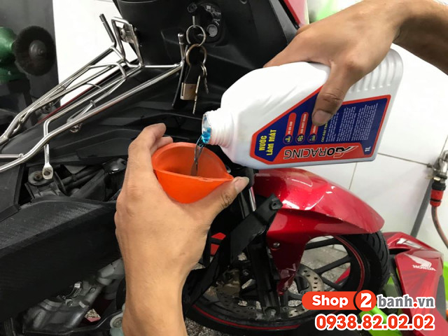 Nước làm mát xe máy bao lâu thì nên thay - 1