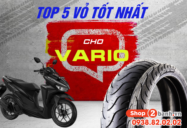 Top 5 vỏ lốp cho xe vario bán chạy shop2banh - 1