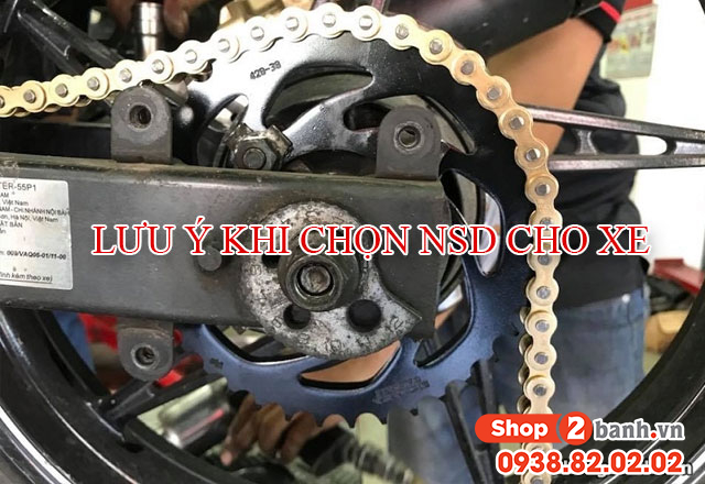 Nguyên nhân vì sao nhông sên dĩa bị nhảy xích - 1