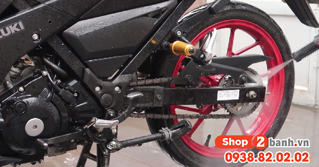 Hướng dẫn vệ sinh sên xe satria đúng cách - 1