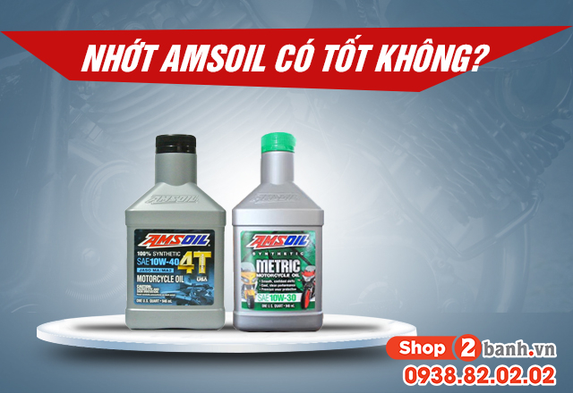 Nhớt amsoil của nước nào sản xuất có tốt không - 1