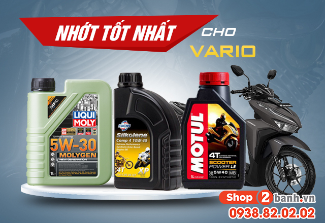 Chọn mua nhớt cho xe vario nên thay loại nào tốt - 1