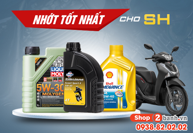 Chọn mua nhớt cho xe sh nên thay loại nào tốt - 1