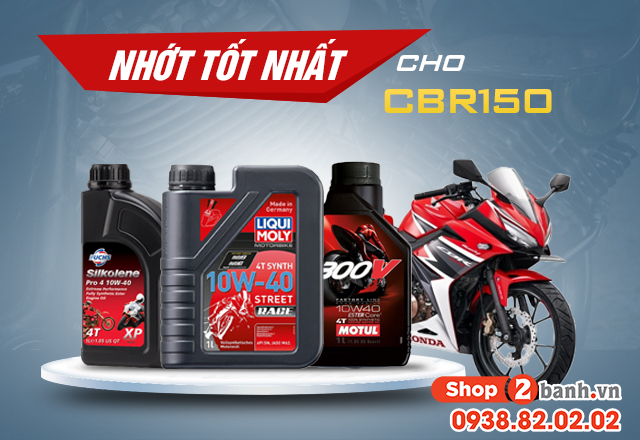 Chọn mua nhớt cho xe cbr150 nên thay loại nào tốt - 1