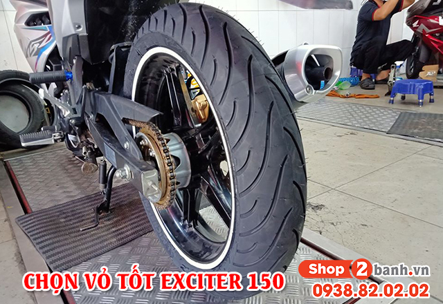 Chọn mua vỏ xe exciter 150 nên thay vỏ loại nào tốt - 1