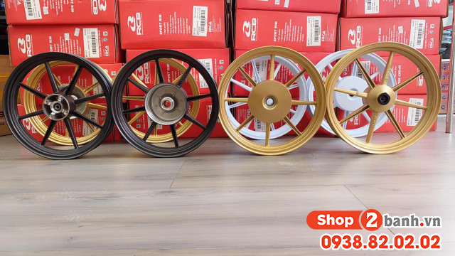 Mâm rcb 8 cây cho vario click 125 chính hãng 01s0348g - 2