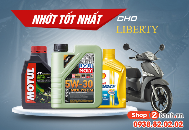 Chọn mua nhớt cho xe liberty nên thay loại nào tốt - 1