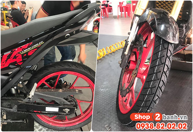 Chọn mua vỏ xe satria nên thay vỏ loại nào tốt - 1