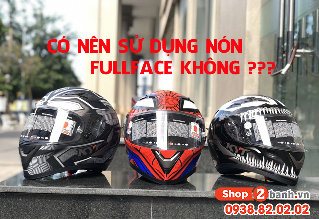 Nón fullface là gì tại sao nên sử dụng mũ bảo hiểm fullface - 1