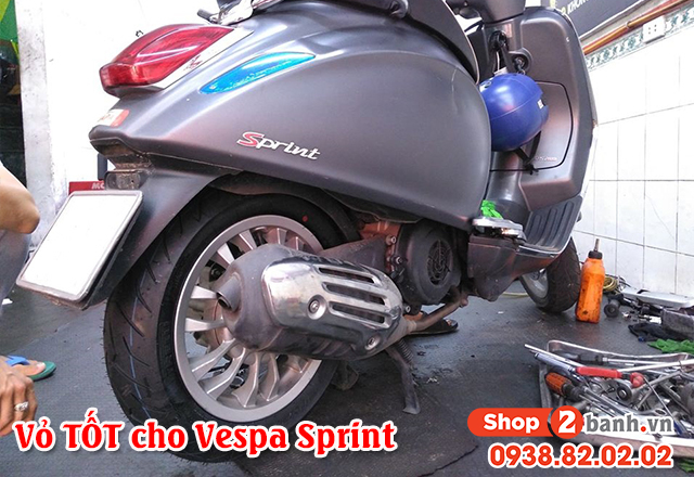 Chọn mua vỏ xe vespa sprint 2026 nên thay vỏ loại nào tốt - 1