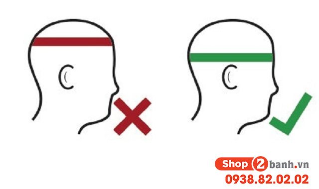 Cách chọn size nón bảo hiểm fullface sao cho đúng chuẩn - 2