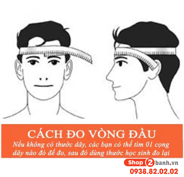Cách chọn size nón bảo hiểm 34 sao cho đúng chuẩn - 3