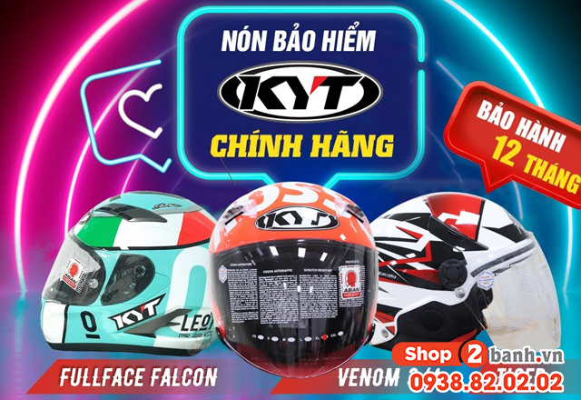 Nón bảo hiểm kyt của nước nào sản xuất có tốt không - 1