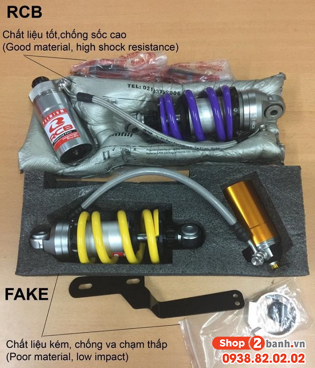 Cách phân biệt phuộc racingboy thật và giả - 4