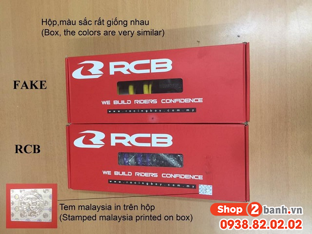 Cách phân biệt phuộc racingboy thật và giả - 3