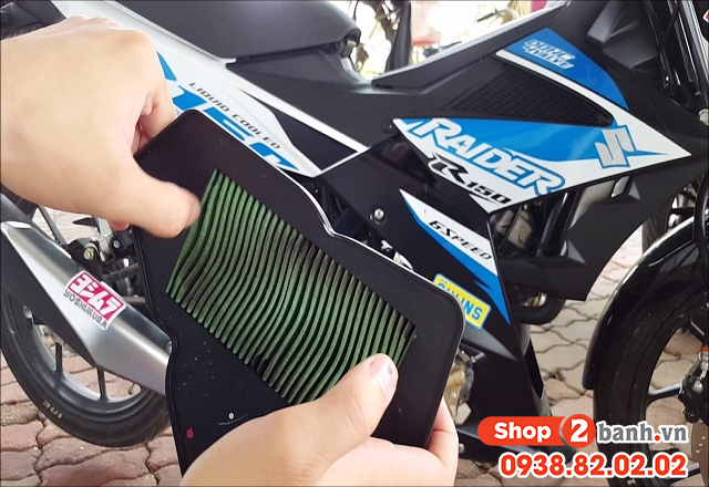 Top 2 lọc gió độ cho xe raider bán chạy shop2banh năm 2026 - 1