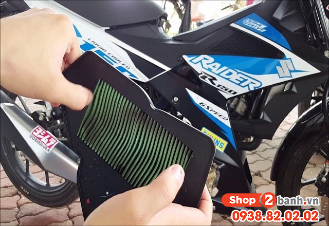 Những nguy hại khi không thay lọc gió xe máy - 1