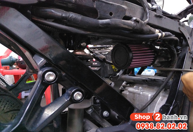 Có nên độ pô e trụ cho satria f150 xe có mạnh hơn không - 3