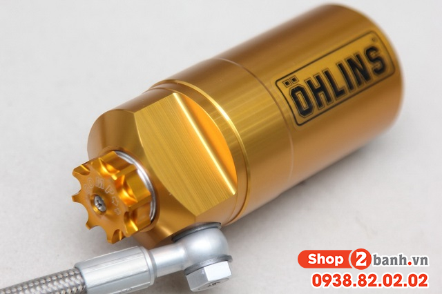 Cách chỉnh phuộc sau ohlins bình dầu cho exciter - 3