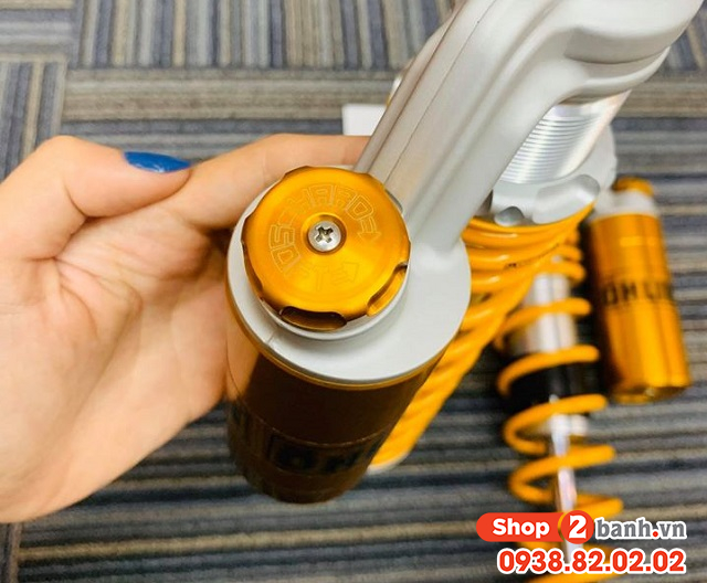 Cách chỉnh phuộc sau ohlins bình dầu cho sh - 3