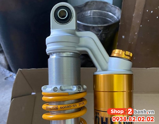 Cách chỉnh phuộc sau ohlins bình dầu cho sh - 2