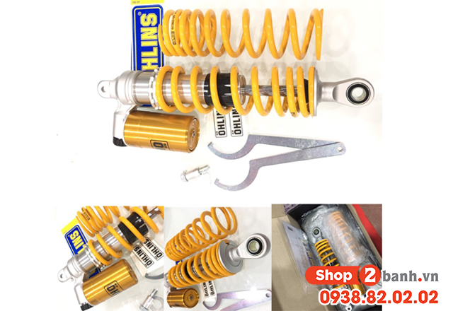 Cách chỉnh phuộc sau ohlins bình dầu cho vario - 1