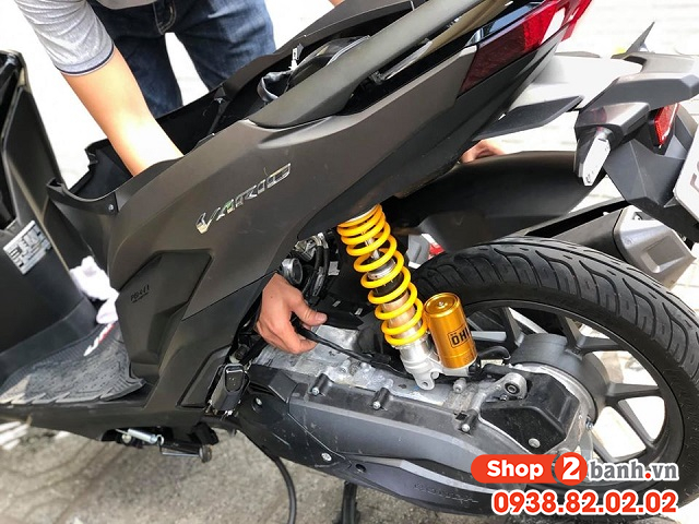 Cách chỉnh phuộc sau ohlins bình dầu cho vario - 5