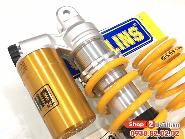 Cách chỉnh phuộc sau ohlins bình dầu cho air blade - 2