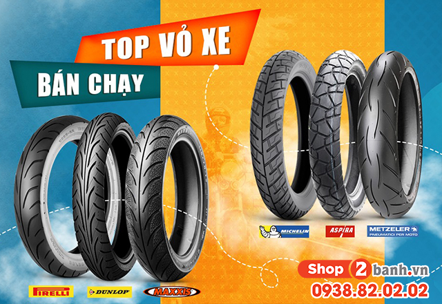 Top 8 thương hiệu lốp xe máy chất lượng tốt hiện nay - 1
