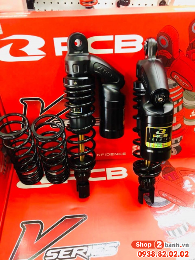 Phuộc rcb vd ty vàng cho honda ab 125160 mẫu 4val chính hãng - 1