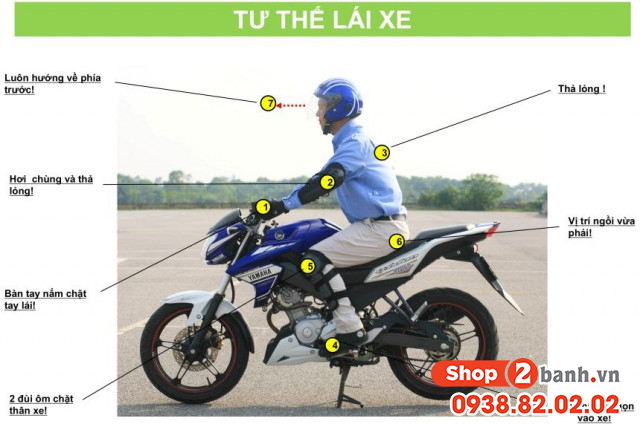 Cách đi xe máy số an toàn bền bỉ - 1