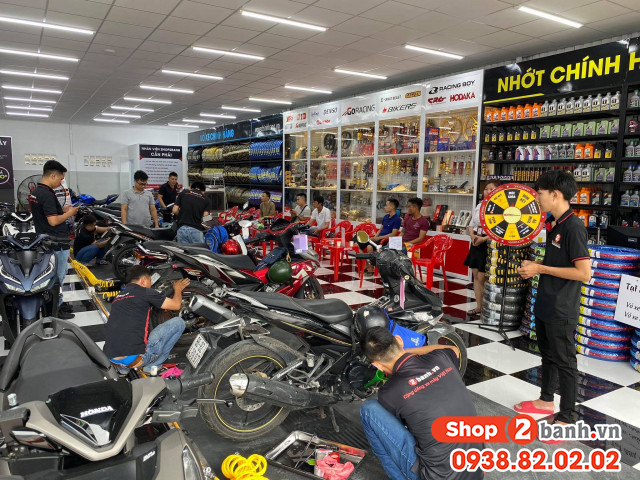 Thay nhớt vỏ xe chính hãng giá rẻ tại shop2banhvn - 4